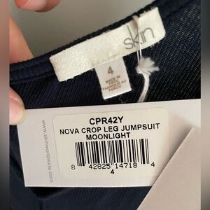 Skin Nova crop leg jumpsuit